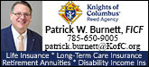 Knights of Columbus - Reed Agency Sponsorship Banner